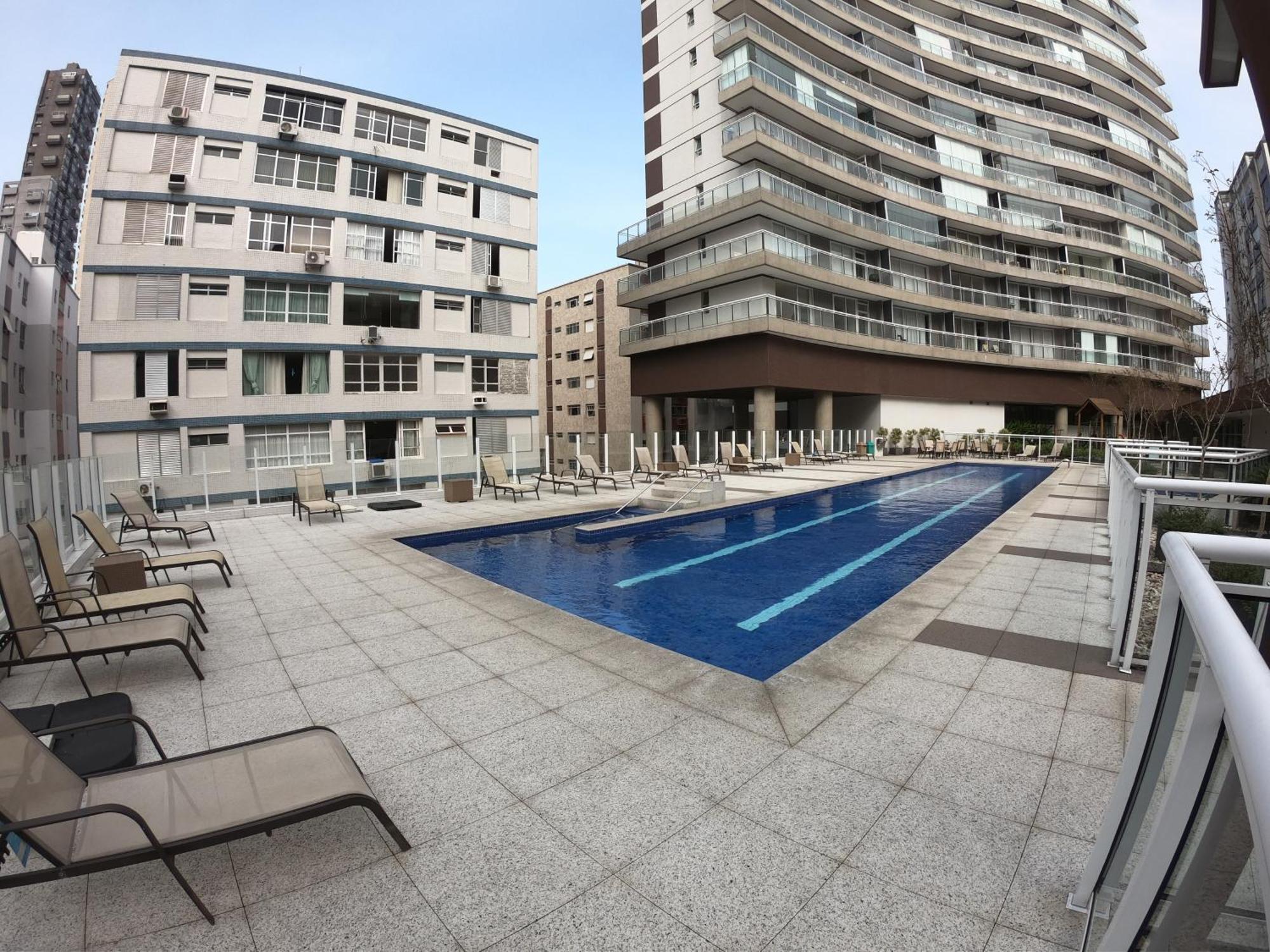 Book Santos - Unlimited 1112 - Um Pe Na Areia Apartment ภายนอก รูปภาพ