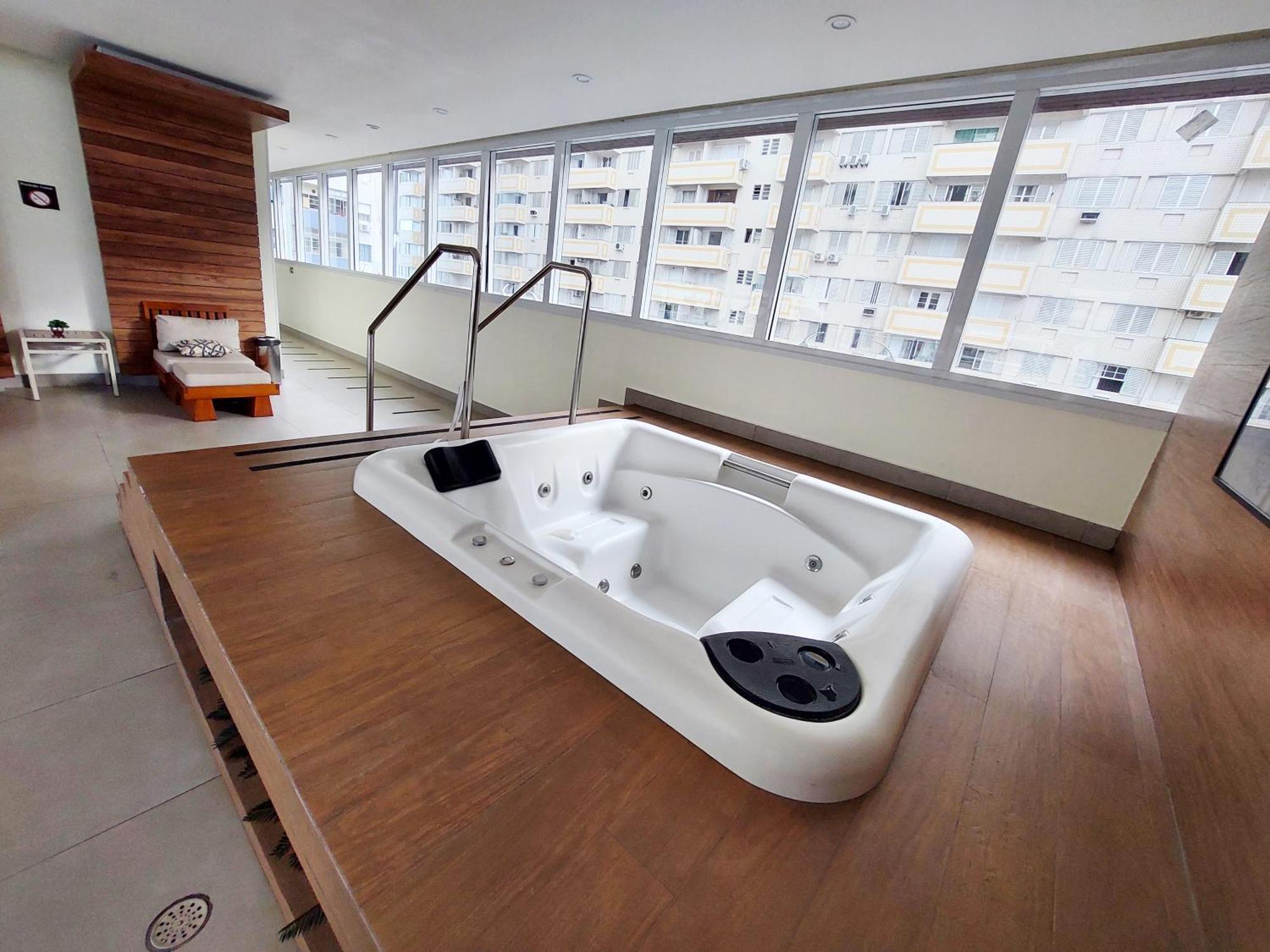 Book Santos - Unlimited 1112 - Um Pe Na Areia Apartment ภายนอก รูปภาพ